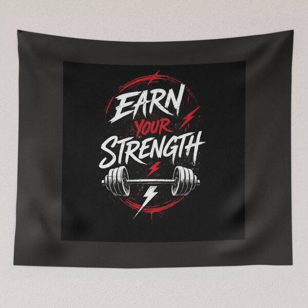 Item preview, EARN YOUR STRENGTH designed and sold by SilentRep.