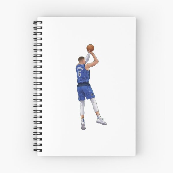 Item preview, Kristaps Porzingis #6 Jump Shot designed and sold by EndZoneEmporium.