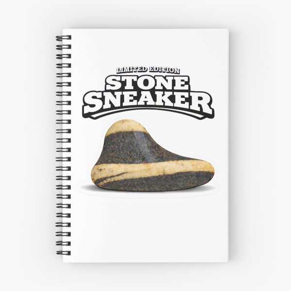 Item preview, Stone Sneaker Meme Rock Shoe Design designed and sold by tokyoboyart.