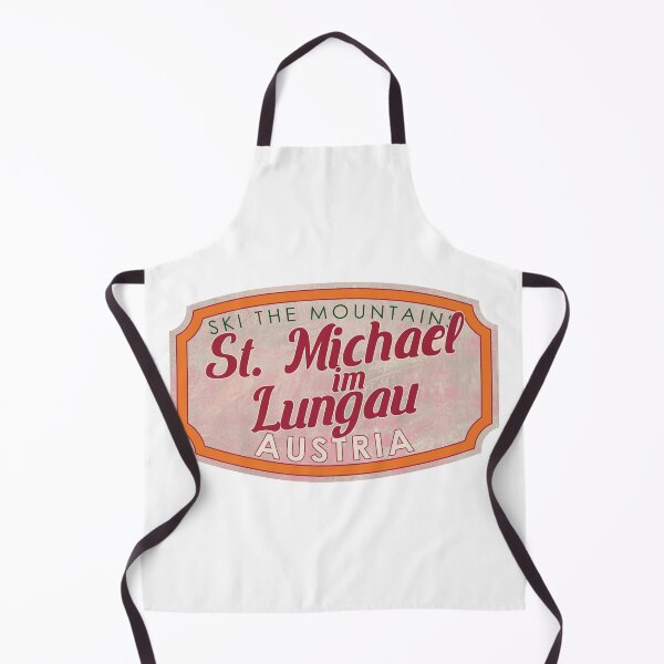 Item preview, St. Michael im Lungau, Austria, Salzburg, Ski, textured skiing badge designed and sold by Wanderful-roads.