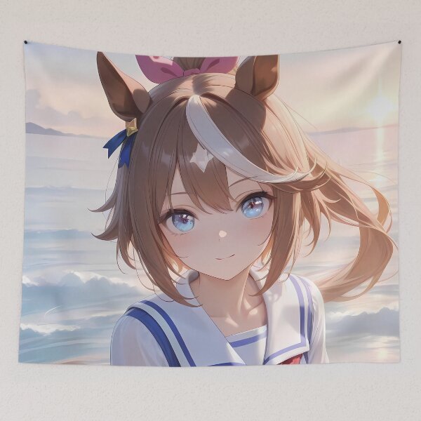 Item preview, Tokai Teio Uma Musume Pretty Derby Sunset Seaside Sailor Moment designed and sold by Tokyonomad.