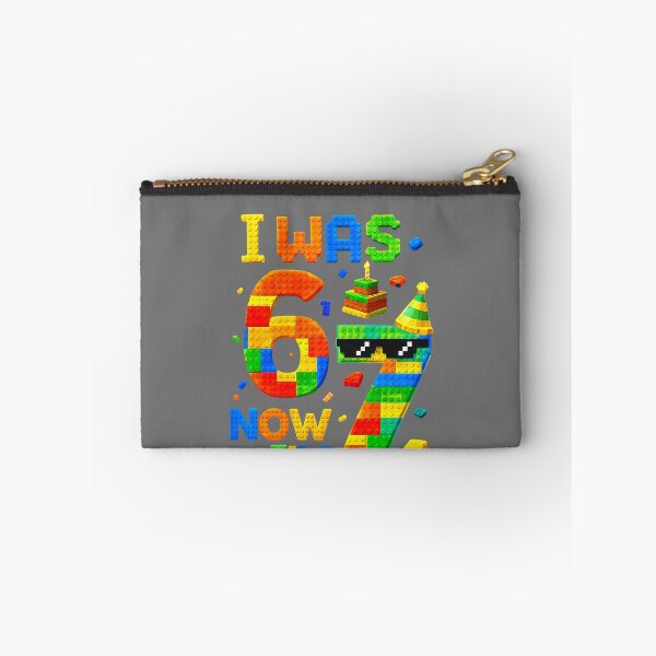 Item preview, I was 6 Now I'm 7 Meme 67 Birthday Boy Gifts for Boys Kids designed and sold by KristineLi.