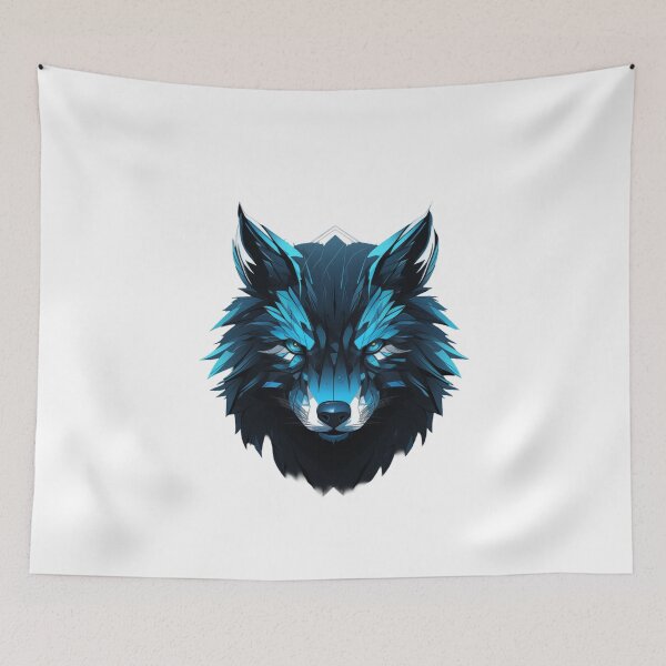 Item preview, Blue Wolf – Eyes of the Wilderness designed and sold by HayatDesigns19.