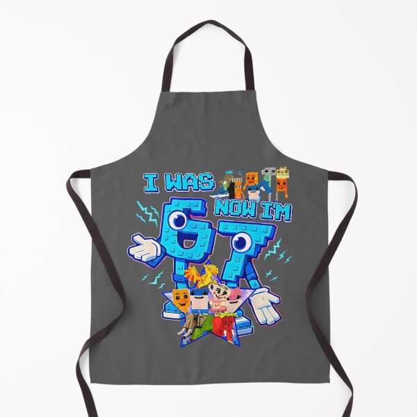 Item preview, I was 6 Now I'm 7 Meme 67 Birthday Brainrot Gift for Boy Kid designed and sold by KristineLi.