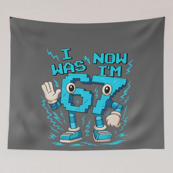 Item preview, I was 6 Now I'm 7 Six Seven 7 Years Old Birthday Brainrot 2 designed and sold by KristineLi.