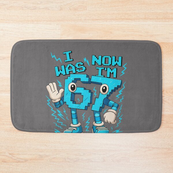 Item preview, I was 6 Now I'm 7 Six Seven 7 Years Old Birthday Brainrot 2 designed and sold by KristineLi.