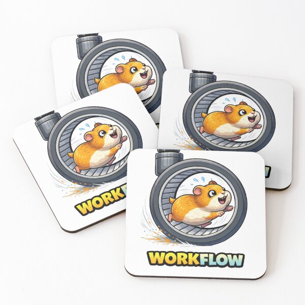 Item preview, Workflow Funny Hamster Wheel Meme designed and sold by the-dovlat.
