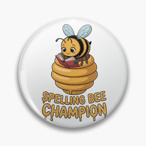 Item preview, Spelling Bee Champion-  Bee with the Book designed and sold by AleksandraJac05.