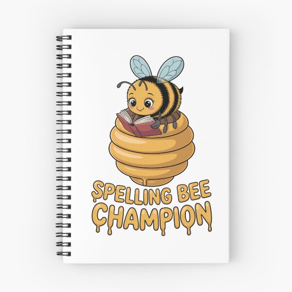 Item preview, Spelling Bee Champion-  Bee with the Book designed and sold by AleksandraJac05.