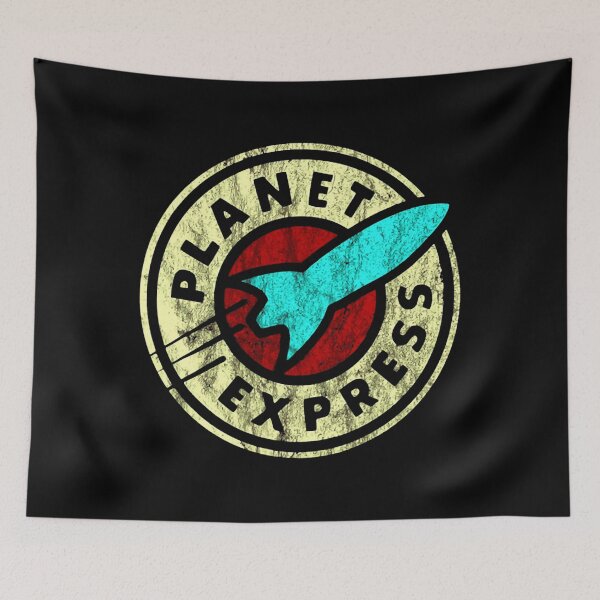 Item preview, RETRO PLANETS EXPRESS designed and sold by KaleHeller.