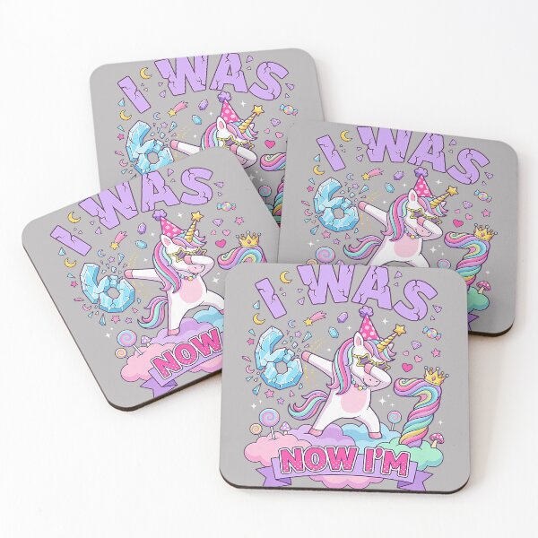 Item preview, I was 6 Now I'm 7 Unicorn Girl 6 7 Birthday designed and sold by GreggRoss.
