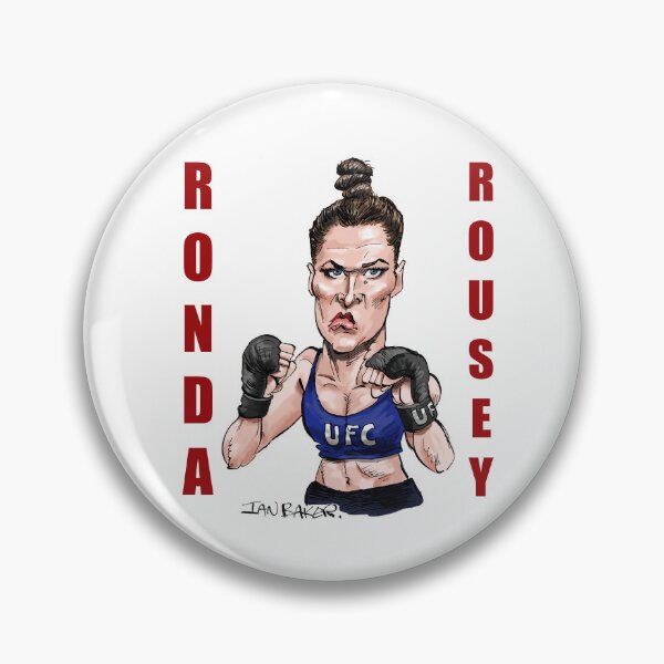 Item preview, Ronda Rousey Caricature by Ian Baker designed and sold by IanBakerToons.