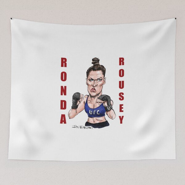 Item preview, Ronda Rousey Caricature by Ian Baker designed and sold by IanBakerToons.