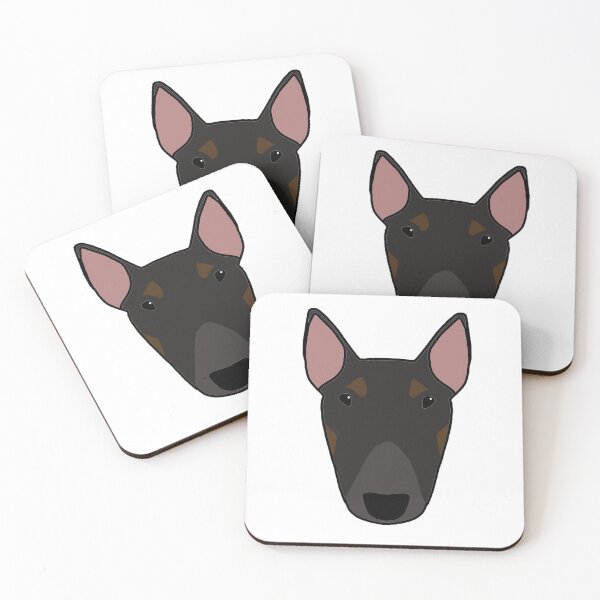 Item preview, Flash The Bull Terrier designed and sold by emilydevineart.