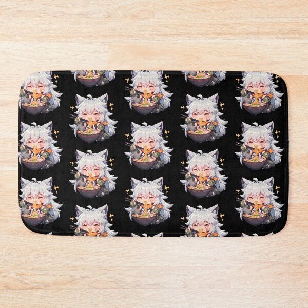 Item preview, Razor Genshin Impact Chibi Ramen Noodles Cozy Sparkles designed and sold by mildaclairmo.