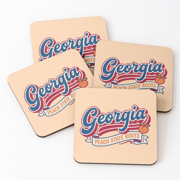 Item preview, Vintage Georgia Peach State Roots Retro designed and sold by Cozy-Old-Pub.