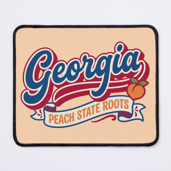 Item preview, Vintage Georgia Peach State Roots Retro designed and sold by Cozy-Old-Pub.