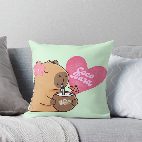 Item preview, Cute Coconut capybara kawii summer designed and sold by trelykreativ.