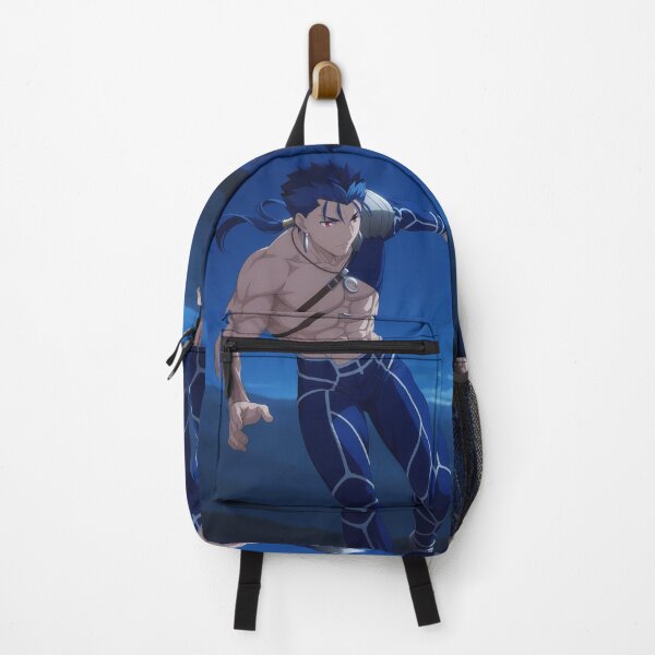 Item preview, Lancer Fate Stay Night Anime Shirtless Warrior Night designed and sold by Tokyonomad.