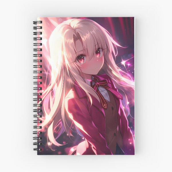 Item preview, Einzbern Illyasviel Fate Stay Night Waifu Anime Girl in School Uniform Glow designed and sold by Tokyonomad.