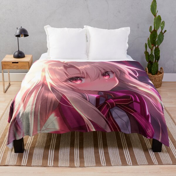 Item preview, Einzbern Illyasviel Fate Stay Night Waifu Anime Girl in School Uniform Glow designed and sold by Tokyonomad.
