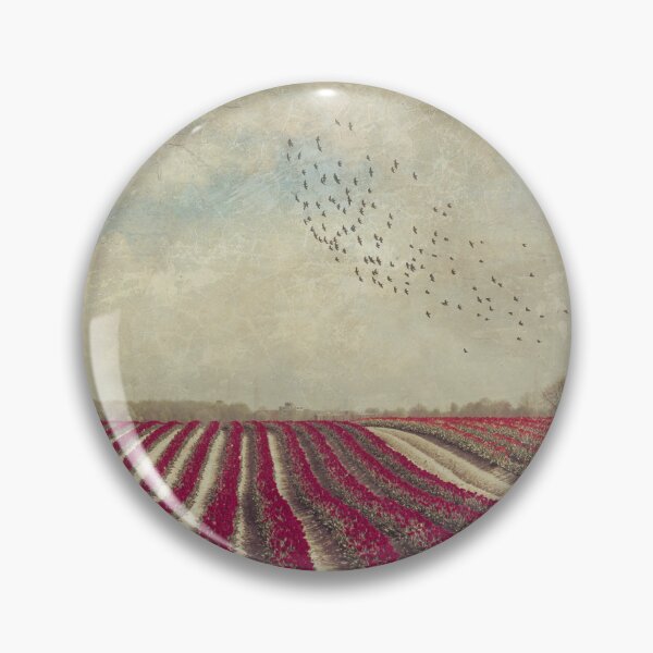 Item preview, blooming - field of red tulips designed and sold by Dyrk Wyst Redbubble Shop.