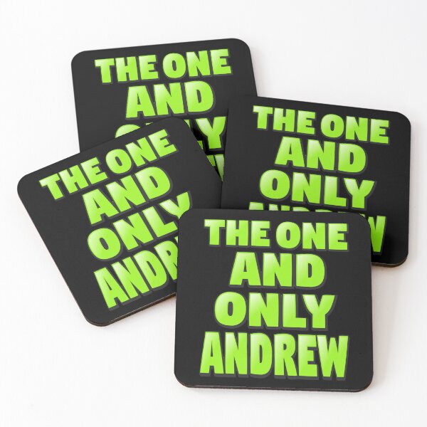 Item preview, The One and Only Andrew Name Personalized designed and sold by CosmicPlaytime.
