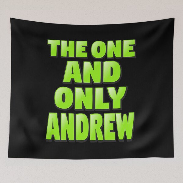Item preview, The One and Only Andrew Name Personalized designed and sold by CosmicPlaytime.