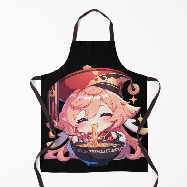 Item preview, Yanfei Genshin Impact Chibi Kawaii Ramen Noodle Feast designed and sold by mildaclairmo.