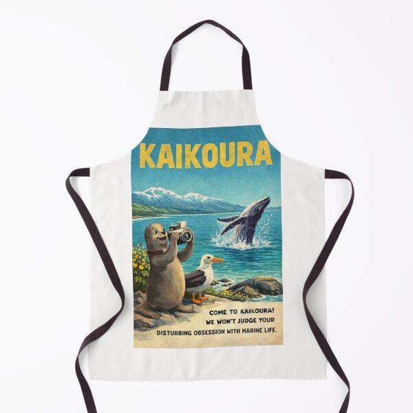 Item preview, Kaikoura New Zealand Pacific Ocean Coast Beneath the Kaikoura Ranges with Kaikoura Peninsula Marine Wildlife designed and sold by Places On Earth.