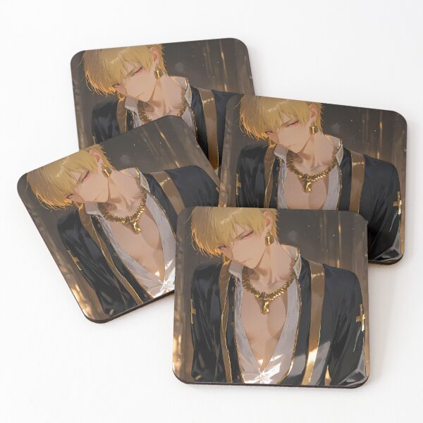 Item preview, Gilgamesh Fate Stay Night Anime Black Gold Aura designed and sold by Tokyonomad.
