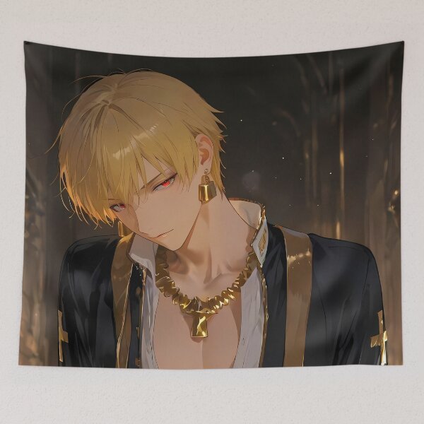 Item preview, Gilgamesh Fate Stay Night Anime Black Gold Aura designed and sold by Tokyonomad.