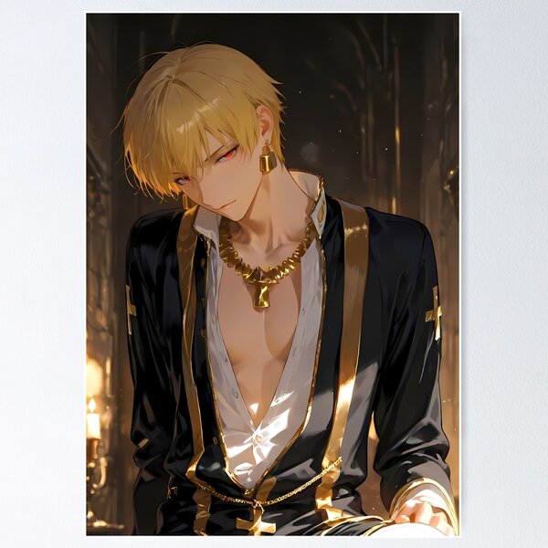 Item preview, Gilgamesh Fate Stay Night Anime Black Gold Aura designed and sold by Tokyonomad.