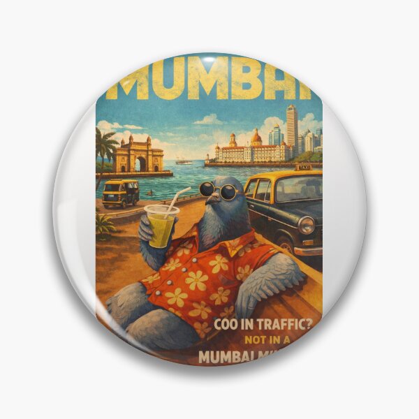 Item preview, Mumbai Maharashtra India Arabian Sea Waterfront with Gateway of India Taj Mahal Palace and Mumbai Skyline designed and sold by Places On Earth.