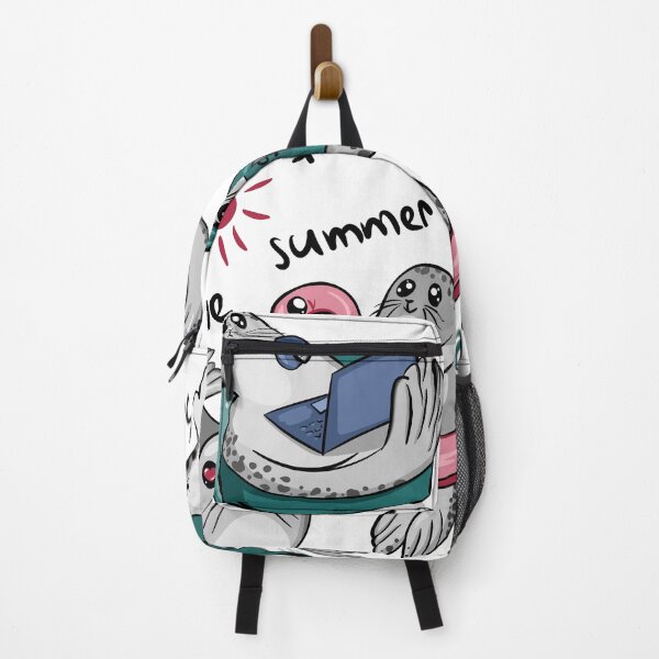 Item preview, Funny Seal Life Kawaii Sticker Pack and Pattern designed and sold by LYAN-STORE.