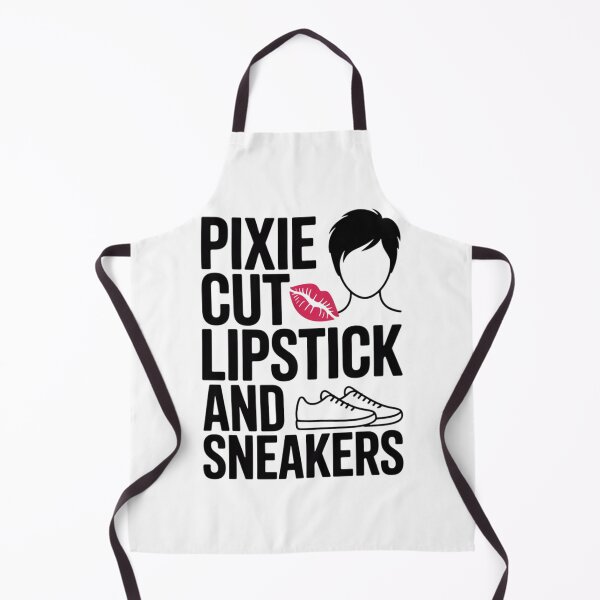 Item preview, Pixie Cut Lipstick and Sneakers Short Hair Style designed and sold by tigersLove.