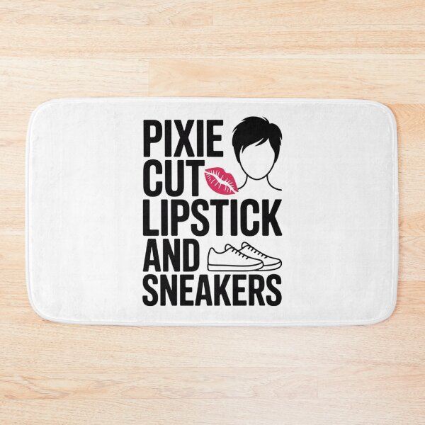 Item preview, Pixie Cut Lipstick and Sneakers Short Hair Style designed and sold by tigersLove.
