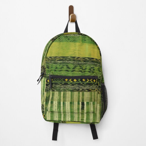 Item preview, Moroccan Carpet with Green Striped Pattern designed and sold by GrinGalore.