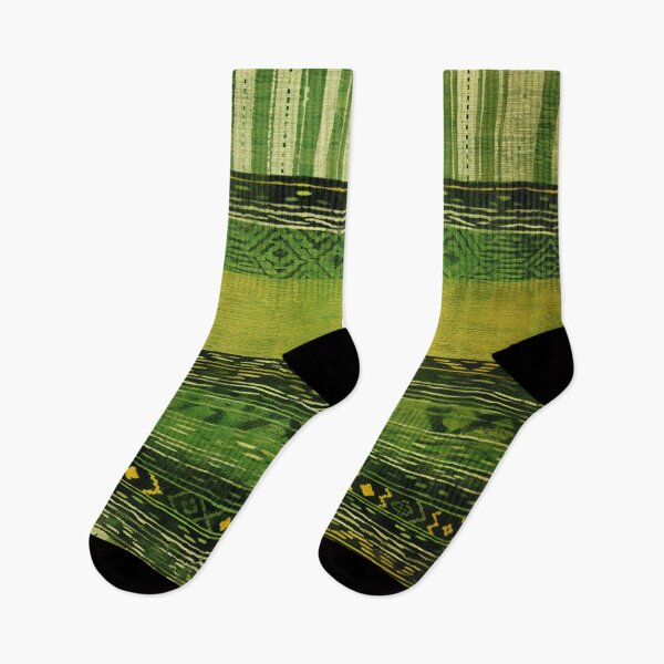 Item preview, Moroccan Carpet with Green Striped Pattern designed and sold by GrinGalore.