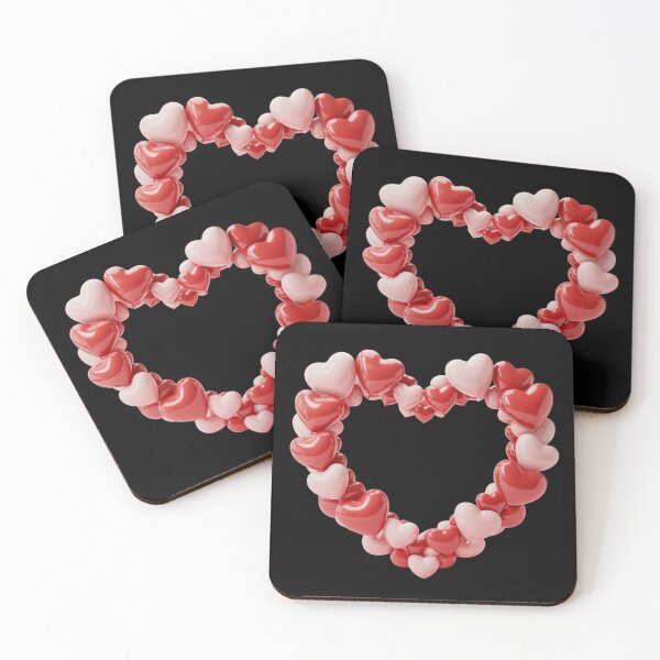 Item preview, Heart Shape Balloons Frame designed and sold by getsomeWand.