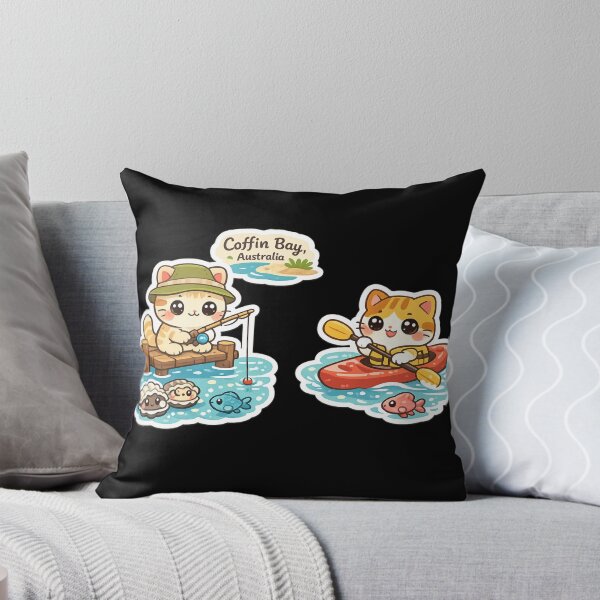 Item preview, Cute cat Coffin Bay Australia designed and sold by DamioPolArt.