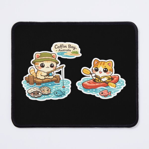 Item preview, Cute cat Coffin Bay Australia designed and sold by DamioPolArt.
