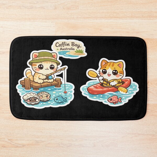 Item preview, Cute cat Coffin Bay Australia designed and sold by DamioPolArt.