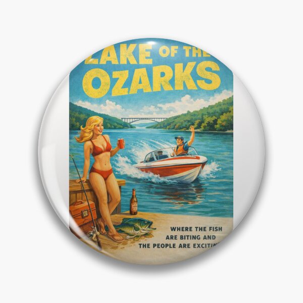 Item preview, Lake of the Ozarks Missouri Reservoir Landscape along Bagnell Dam and Osage River in the Ozark Mountains designed and sold by Places On Earth.