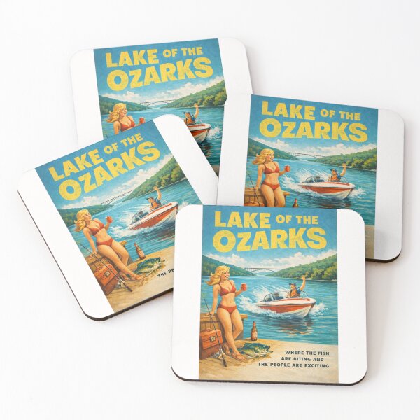 Item preview, Lake of the Ozarks Missouri Reservoir Landscape along Bagnell Dam and Osage River in the Ozark Mountains designed and sold by Places On Earth.