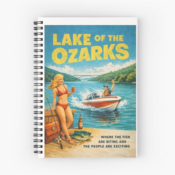 Item preview, Lake of the Ozarks Missouri Reservoir Landscape along Bagnell Dam and Osage River in the Ozark Mountains designed and sold by Places On Earth.