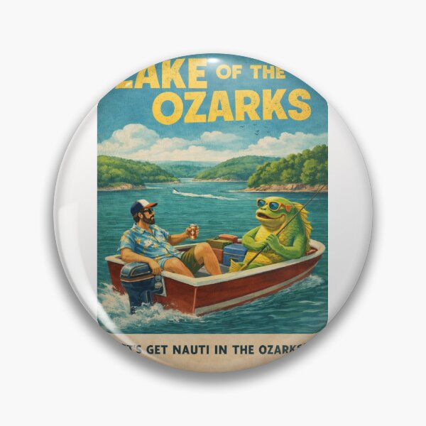 Item preview, Lake of the Ozarks Missouri Osage River Reservoir in the Ozark Mountains near Bagnell Dam and Ha Ha Tonka State Park designed and sold by Places On Earth.