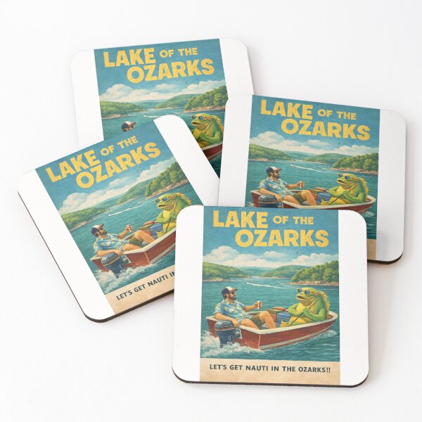 Item preview, Lake of the Ozarks Missouri Osage River Reservoir in the Ozark Mountains near Bagnell Dam and Ha Ha Tonka State Park designed and sold by Places On Earth.