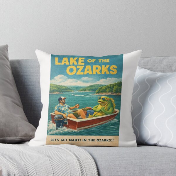 Item preview, Lake of the Ozarks Missouri Osage River Reservoir in the Ozark Mountains near Bagnell Dam and Ha Ha Tonka State Park designed and sold by Places On Earth.