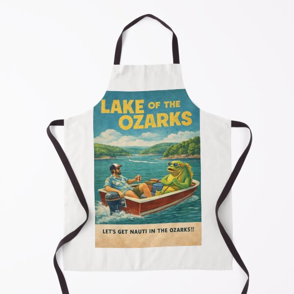 Item preview, Lake of the Ozarks Missouri Osage River Reservoir in the Ozark Mountains near Bagnell Dam and Ha Ha Tonka State Park designed and sold by Places On Earth.